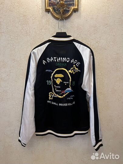 Бомбер a bathing ape