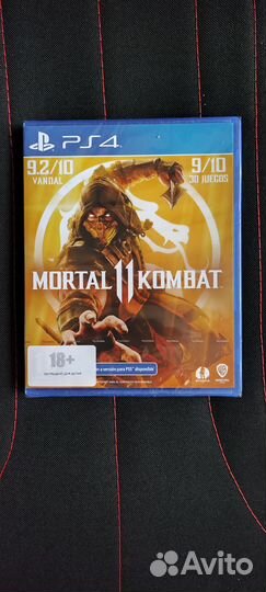 Mortal Kombat 11 ps4 диск