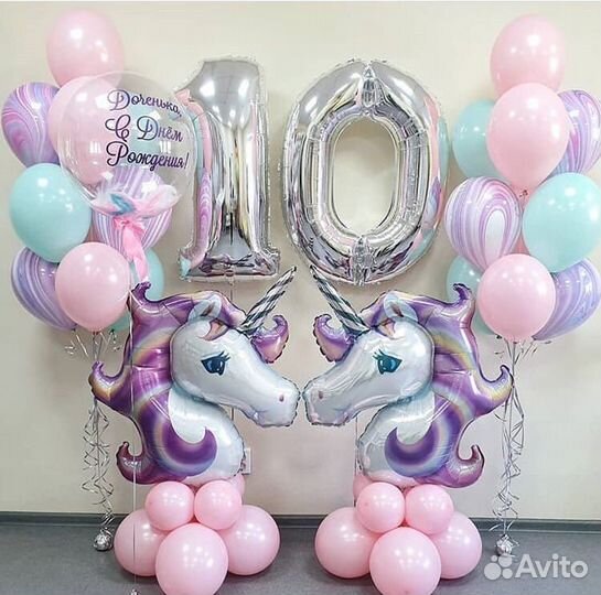 Оформление шарами на праздник