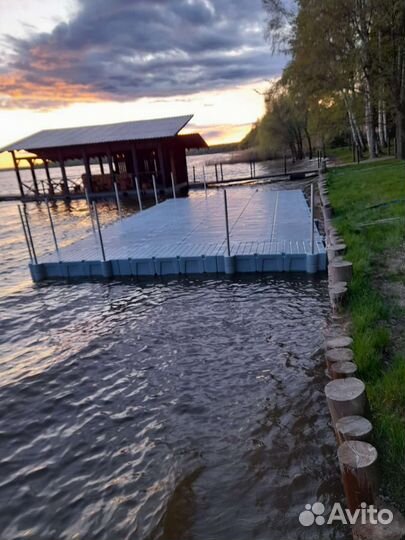 Пластиковые понтоны