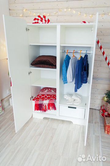 Шкаф 2-х дверный Облако 1200