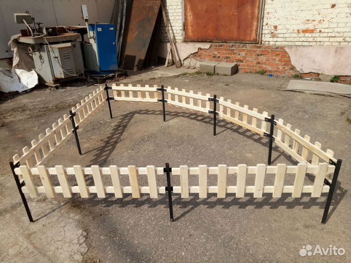 Заборчик для клумбы Собственная мастерская