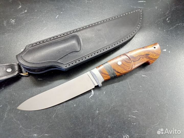 Нож охотничий ручной работы из стали böhler M390