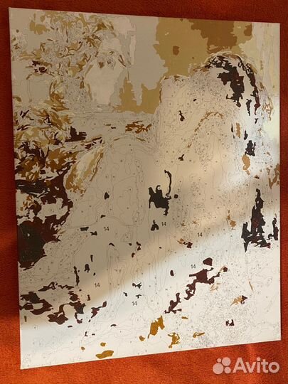 Картина по номерам девушка