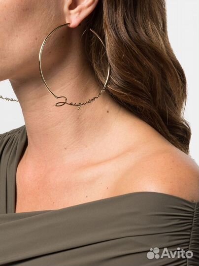 Jacquemus серьги оригинал