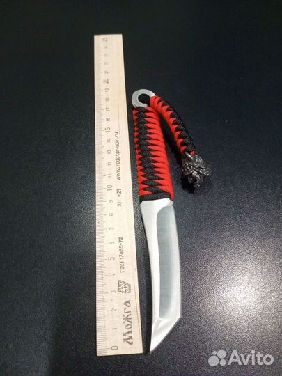 Нож с оплёткой из паракорда