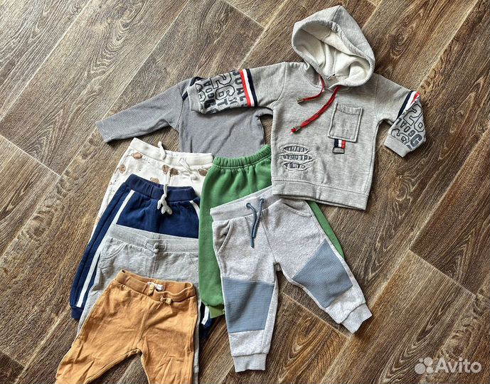 Вещи пакетом на мальчика 68 74
