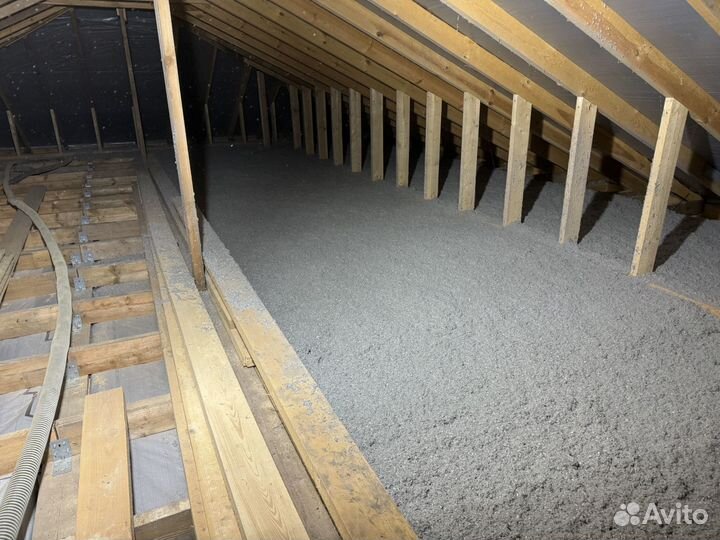 Утеплитель для мансарды эковата