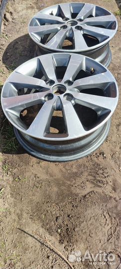 Диск литой R16 Kia Rio дорестайлинг