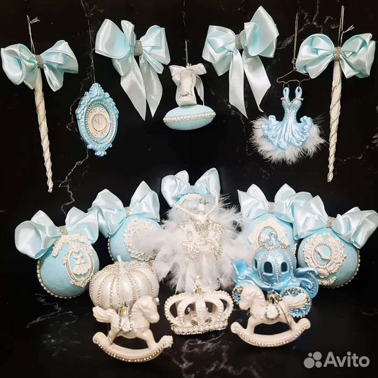 Набор елочных игрушек