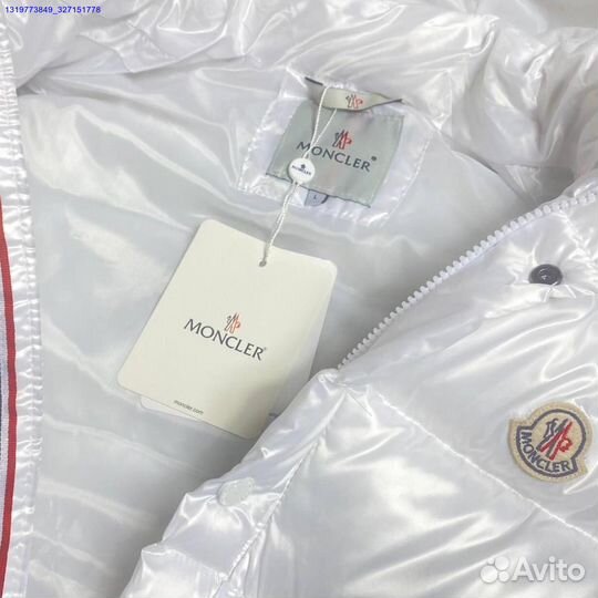 Белая жилетка Moncler (Арт.42416)