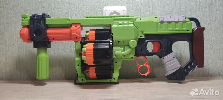 Бластер nerf zombie strike Doominator