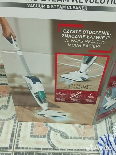 Паровой пылесос Tefal Clean & Steam VP7777WH
