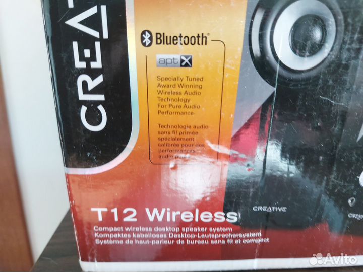 Creative T12 Wireless (В идеале, полный комплект)