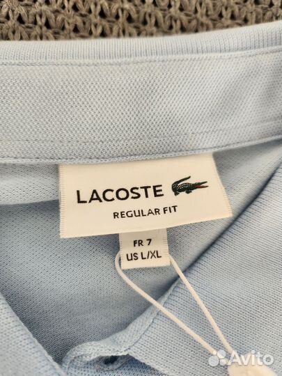 Lacoste поло с длинным рукавом