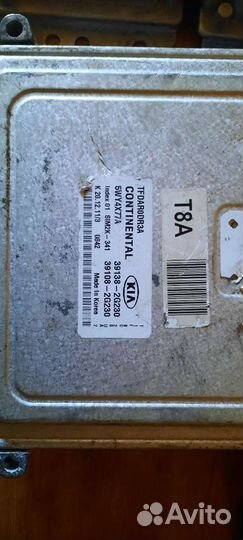 Блок управления двигателя hyndai kia