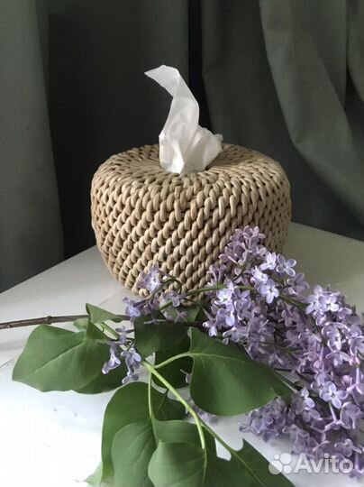 Салфетница плетеная