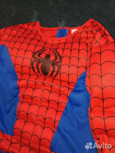 Новогодний костюм спайдермена на мальчика 122-128