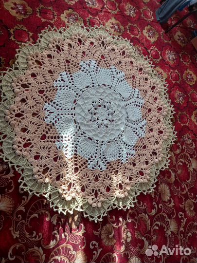 Ковер из полиэфирного шнура