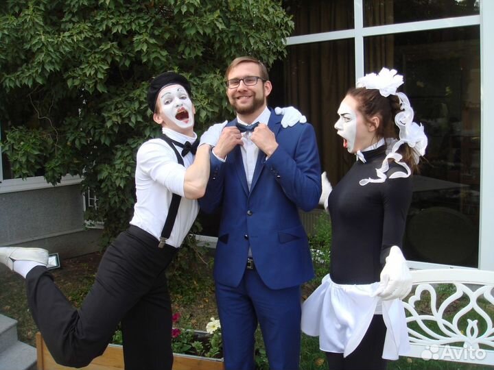 Мимы на свадьбу в Краснодаре и Краснодарском крае