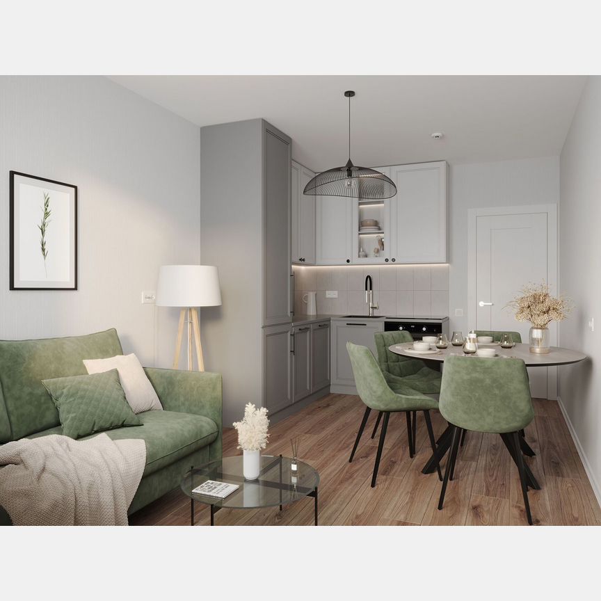 1-к. квартира, 32,5 м², 23/25 эт.