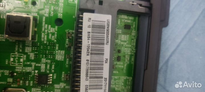 Материнская плата телевизора samsung