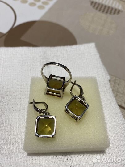 Серебряные серьги