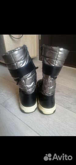 Сапожки для девочки зима 34