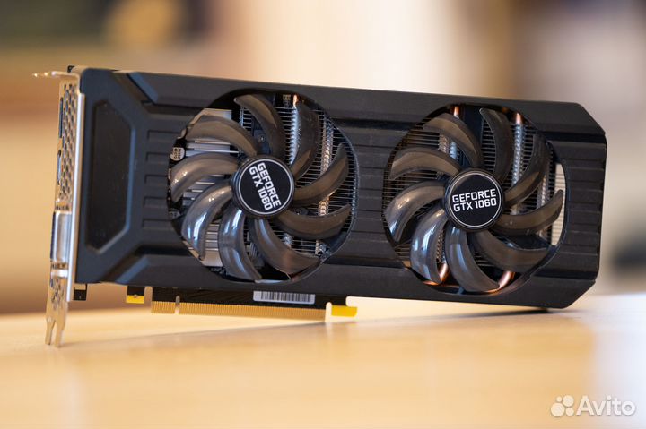 Видеокарта Palit Dual GTX 1060 3gb