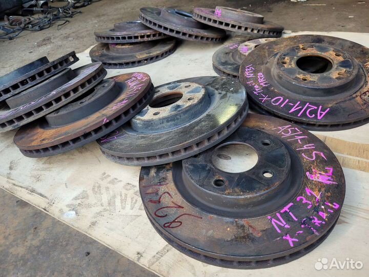 Диски тормозные nissan x-trail t31