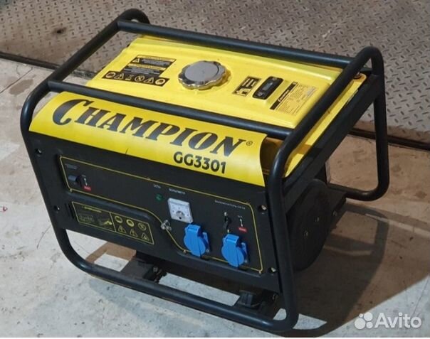 Бензиновый генератор Champion GG3301 (П)