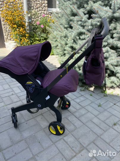 Автолюлька на колёсах Дарех (фиолет )