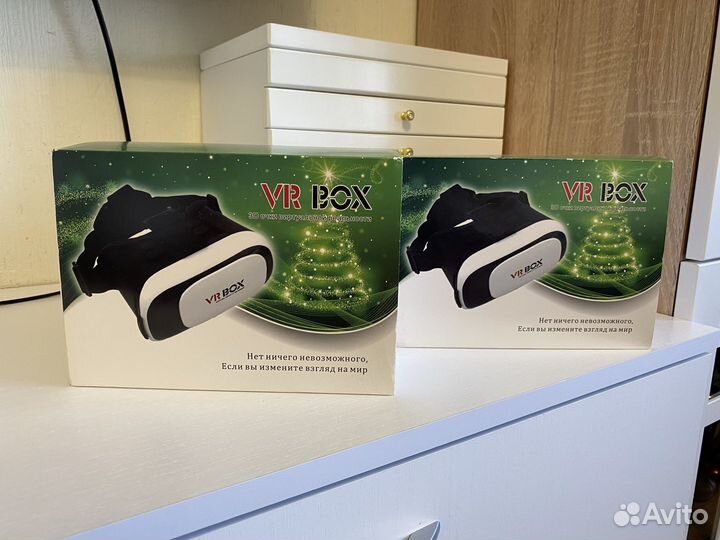 VR-очки с выемкой для телефона 2 штуки