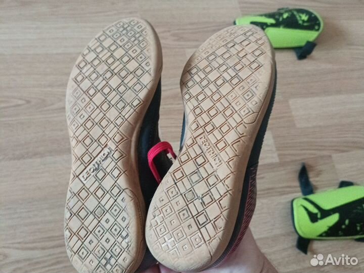 Футзалки+щитки 35 размер