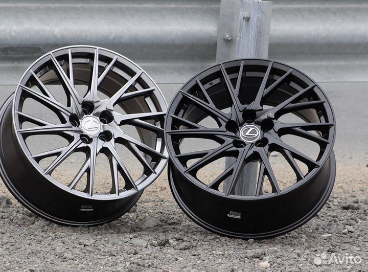 Диски f-sport black r18 для Лексус Тойота