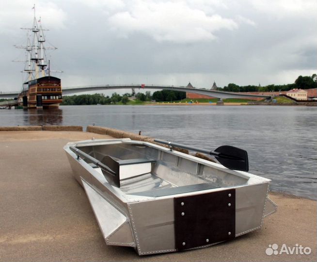 Алюминиевая лодка Малютка-Н 3.1 м., арт. 123.3/3.1