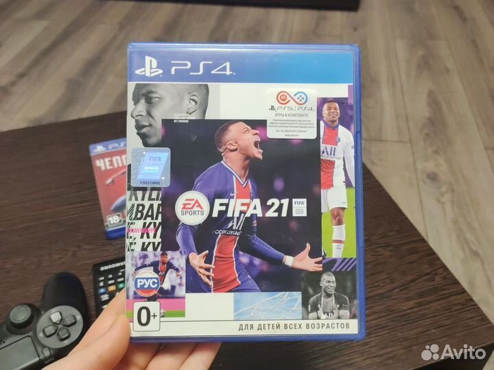 FIFA 21 ps4 диск