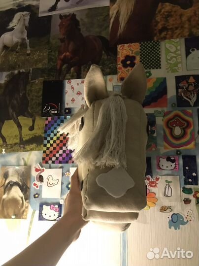 Хоббихорс Лошадка на палке