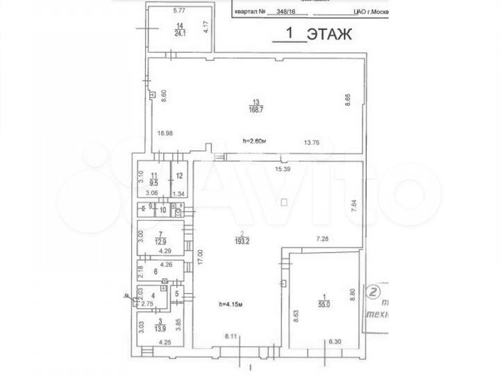 Продажа торговой площади