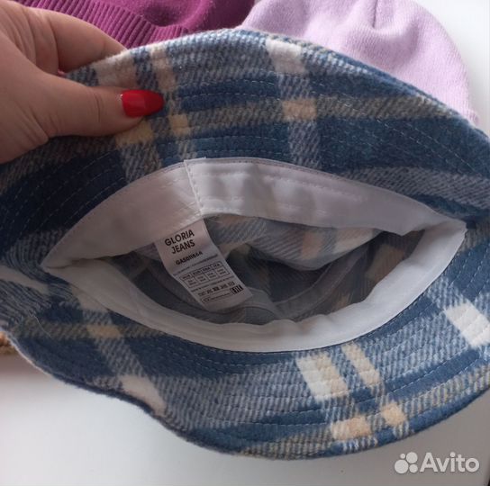 Демисезонные шапки на подростка пакетом