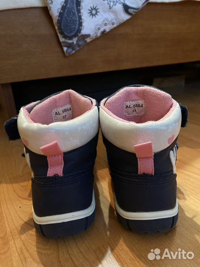 Ботинки демисезонные для девочки antilopa