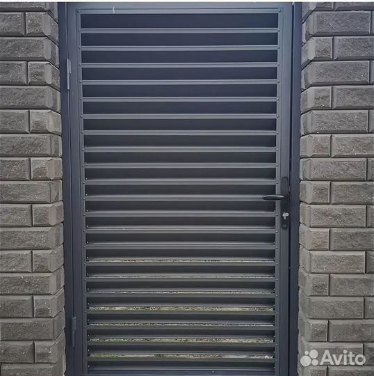 Забор жалюзи