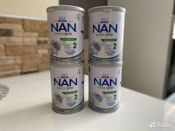 Детская смесь Nan 2 кисломолочный