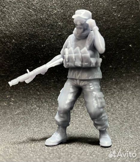 Миниатюра африканских солдат 1/35