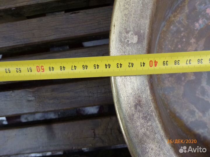 Латунный тазик