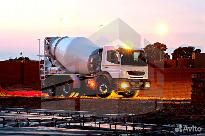 Бетонная смесь с доставкой
