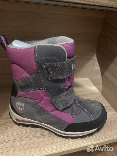 Ботинки на девочку зимние Timberland