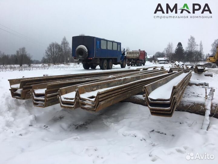 Шпунт Ларсена Л5-ум новый для лос. Извлечение