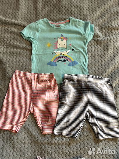 Пакет фирменных вещей на девочку 92-98