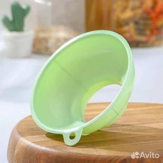 Воронка с широкой горловиной d15см/6,5см микс /Дол